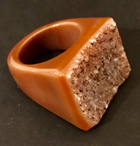 Karneol Kristall-Ring